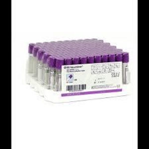 Tubo BD Vacutainer ® Con K2 EDTA Caja x 100 Unidades